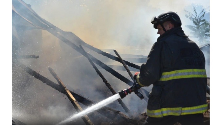 Порыв нефтепровода на Украине в Ивано-Франковской области спровоцировал пожар