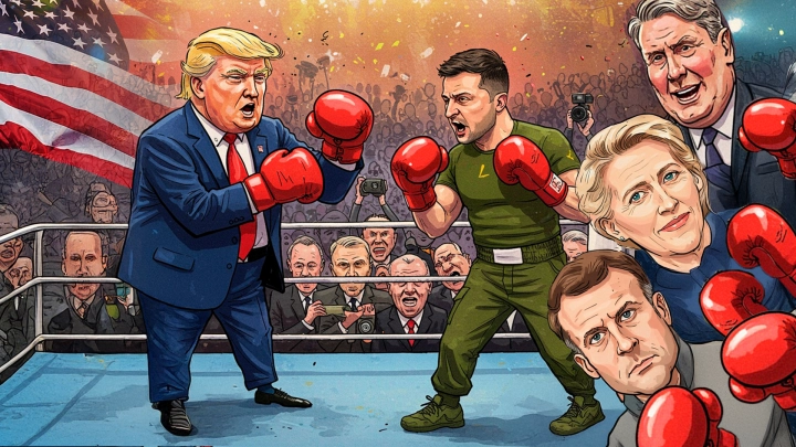 На встрече в США с Зеленским и лидерами ЕС развернётся схватка воль: Трамп победит, но Европа отомстит саботажем