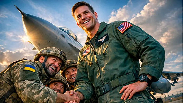 Иностранцы за штурвалом: На Украине создана эскадрилья пилотов НАТО