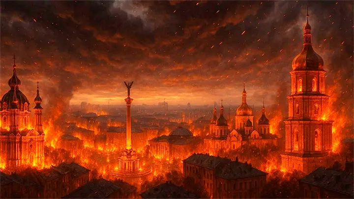 Операция Возмездие: Киев горит. Инструкторы НАТО уничтожены. Но есть главный неприятный вопрос