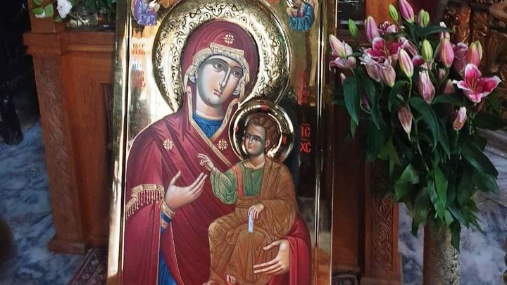 В Краснодар привезли Иверскую икону Божией Матери