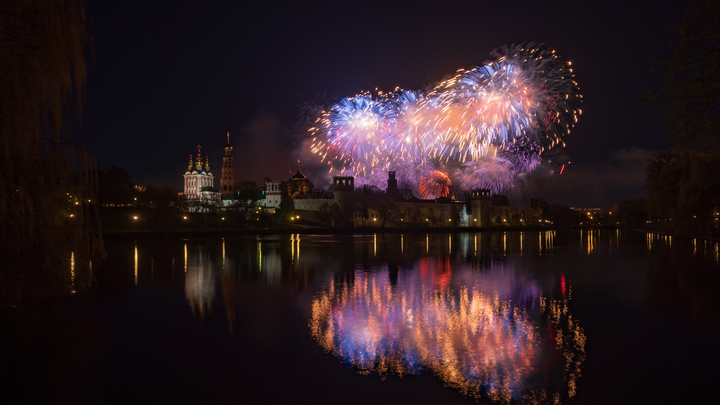 Фестиваль фейерверков в Москве. Прямая трансляция - день второй