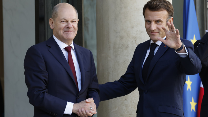 Макрон и Шольц сговорились против США? Лидеры пообещали Вашингтону торговую войну
