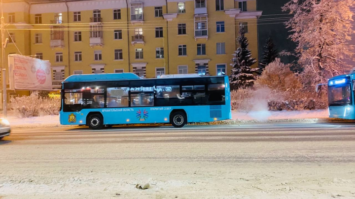 Как работают автобусы в Архангельске на новогодних праздниках