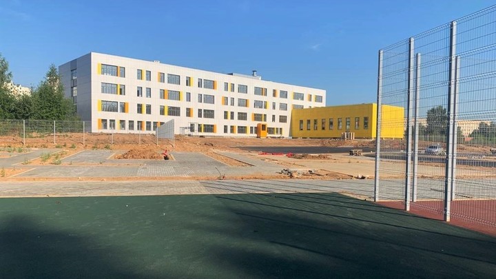 В Солнечногорске заканчивается строительство школы на 1100 мест