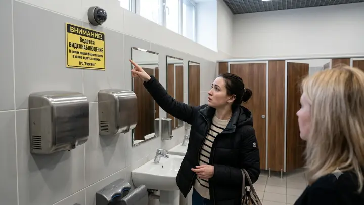Посетительницы ТЦ «Рассвет» в Ногинске обнаружили камеру в женском туалете