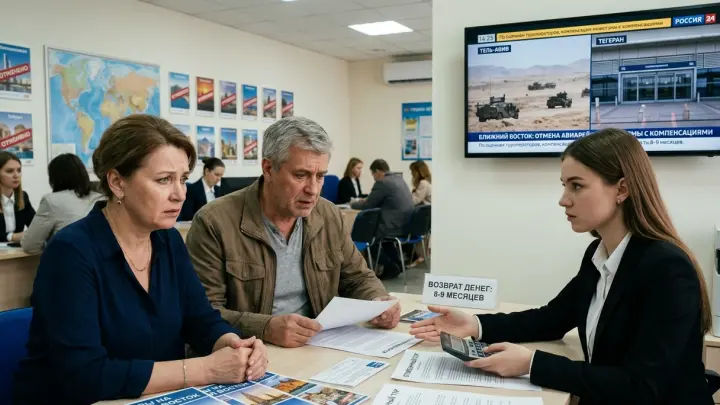 Туристам придётся ждать возврата денег за туры на Ближний Восток до зимы