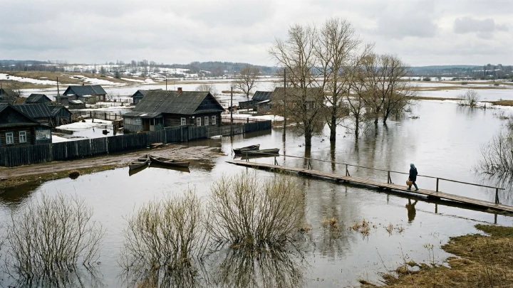 В Подмосковье из-за паводка объявлен желтый уровень погодной опасности
