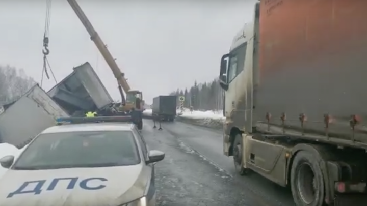 В Челябинской области на участке трассы М-5 ввели реверсивное движение