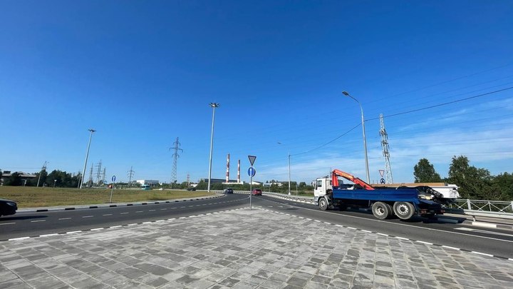 В Архангельске рассказали о работах на Окружном шоссе: требуется перенос опоры электросетей