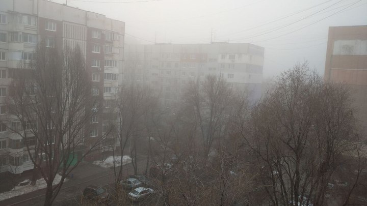 В ночь на 10 апреля Самару накрыл плотный туман