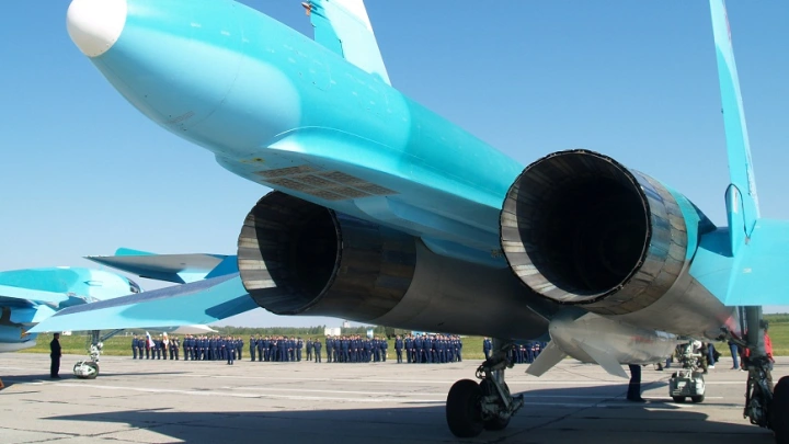 Многофункциональный истребитель Су-34 впервые применил Кинжал в боевых условиях. Новости СВО 13 января