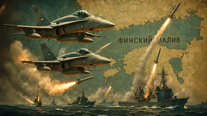 Петербург и Калиниград — в блокаде. Дальше — третья мировая: НАТО заносит железные кулаки в Финском заливе