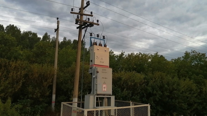 В центре Кургана десятки домов остались без света