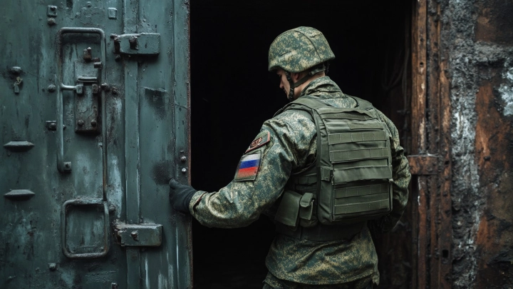 Русские военные нашли мину ВСУ в виде инопланетной тарелки