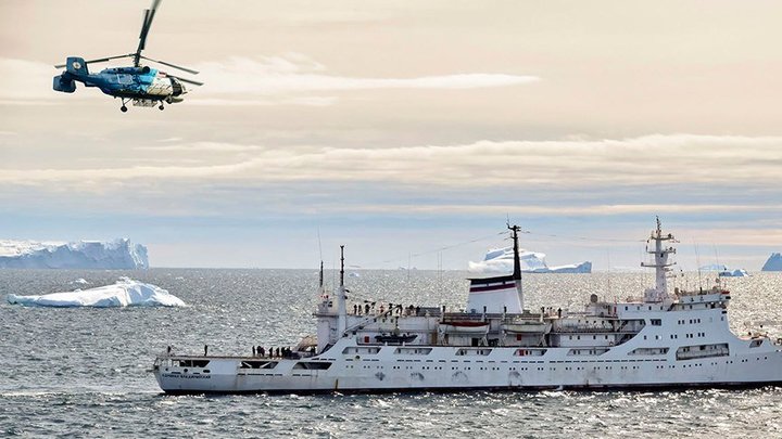 Русское судно Академик Иоффе задержано в Дании