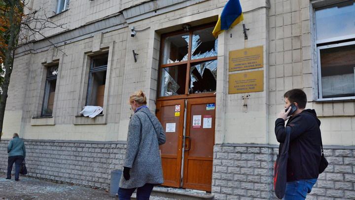 Reuters: Утром 31 октября на Украине прогремела серия мощных взрывов