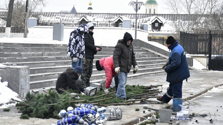 Рождественскую ярмарку во Владимире вернули на Соборную площадь