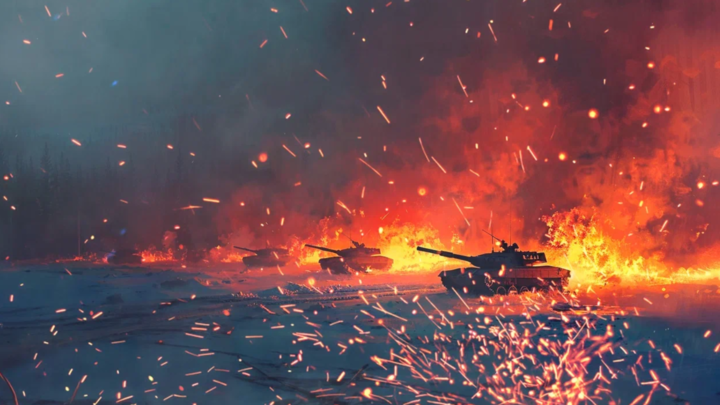 Русская бронегруппа с боями прорвалась в Курской области, несмотря на подбитую врагом технику