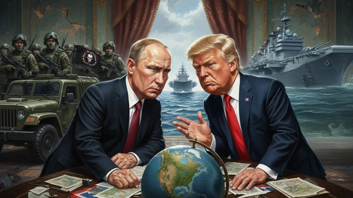 Путин передал символический подарок: Трамп получил ответную шайбу