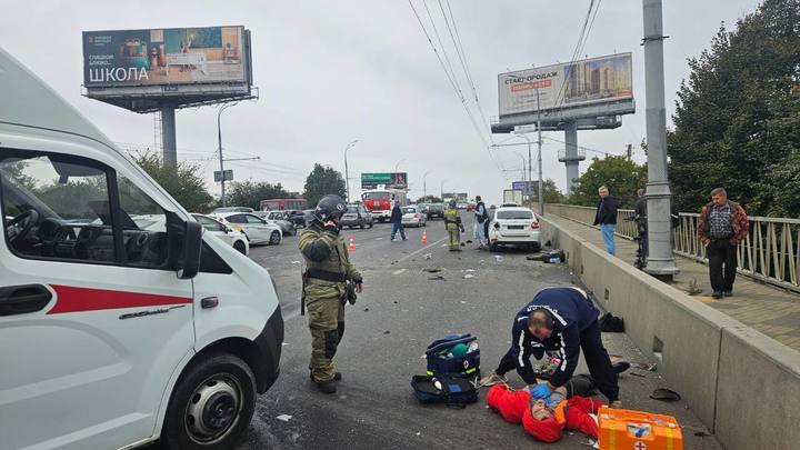 В Краснодаре прокуратура начала проверку после массового ДТП на Северных мостах