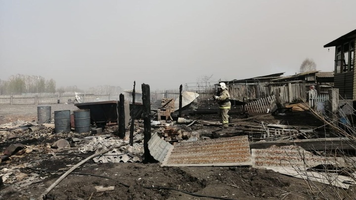 Природные пожары стали причиной гибели людей в Красноярском крае