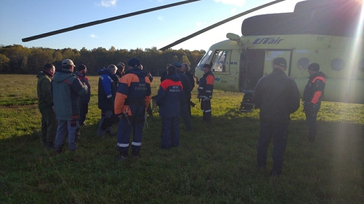 Первые кадры с места крушения вертолёта в Клинцах: Что известно о ЧП к этому времени