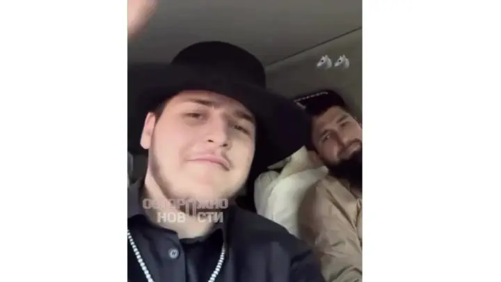 Осторожно новости: Есть видео, где Адам Кадыров выезжает на встречку