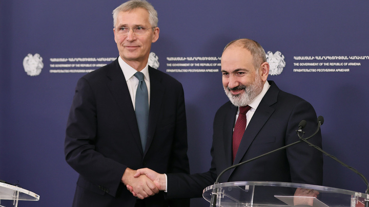 Встреча русофобов: Столтенберг хвалил независимость Пашиняна, просившего НАТО обучить ВС Армении