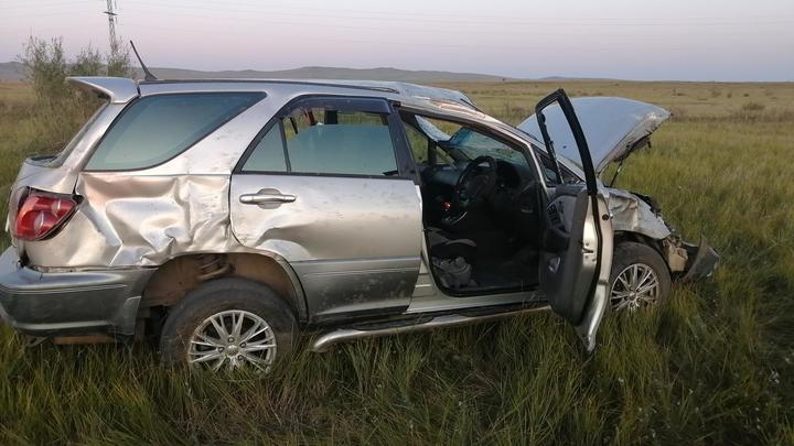 Пассажирка японского кроссовера погибла в ДТП в Оловяннинском районе