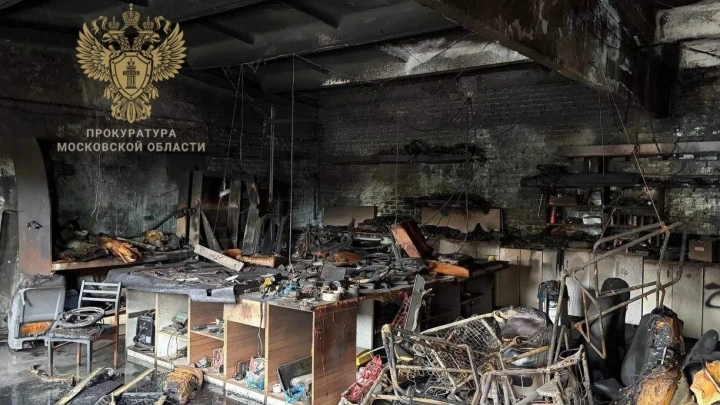 Трое мужчин сгорели заживо в подмосковном автосервисе