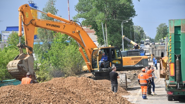 В Курганской области из-за ремонта федеральной дороги ограничили движение