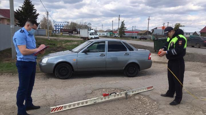 В Елховском районе правоохранительные органы проверили качество дорог