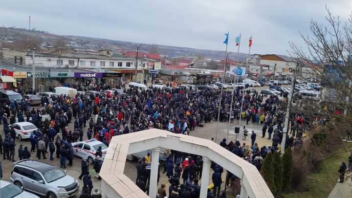 На митинге в Гагаузии скандировали: «Россия, Россия!»