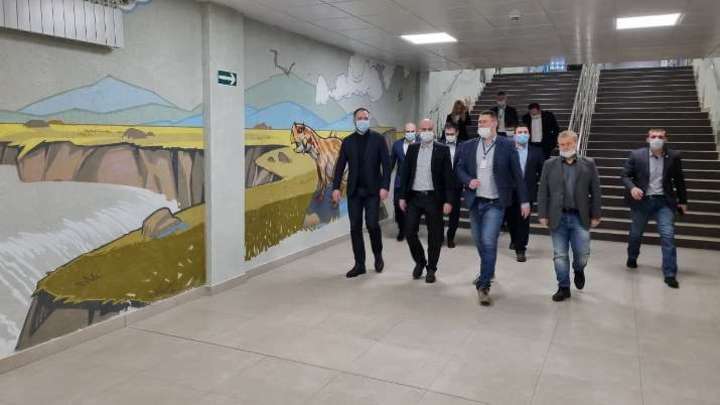 В Кузбассе с рабочим визитом побывал первый замминистра спорта России