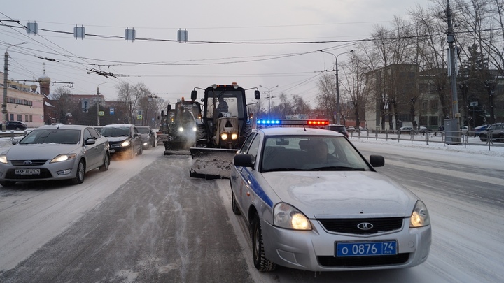 На трассу М5 Урал экстренно вышли дополнительные экипажи ГИБДД