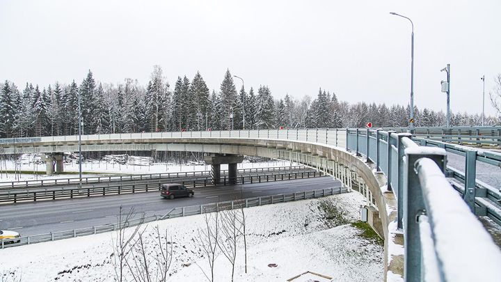 Собянин: Открыто движение на новом участке у 53-го км Киевского шоссе