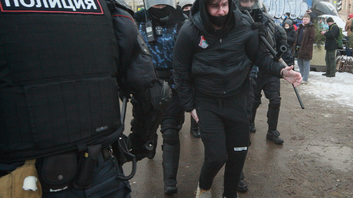 Уполномоченный по правам человека Петербурга насчитал более 7 000 участников незаконного шествия