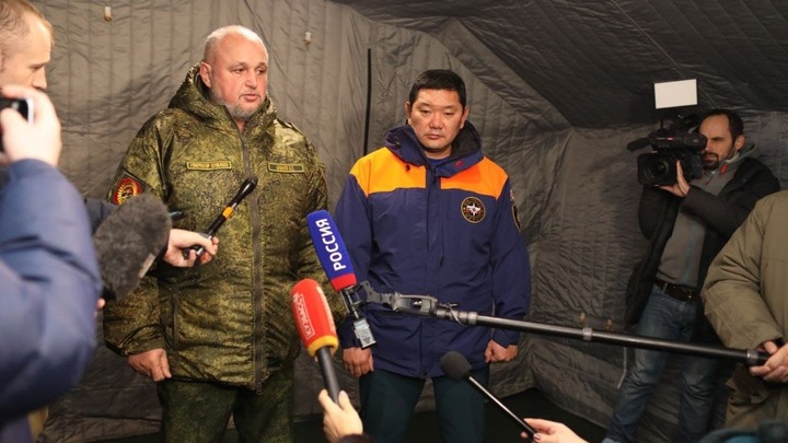 На шахте “Листвяжная” в Кузбассе возобновлены горноспасательные работы