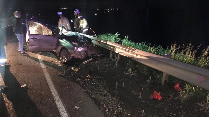 Под Самарой водитель Лада Калины совершил трагический выезд на встречную полосу