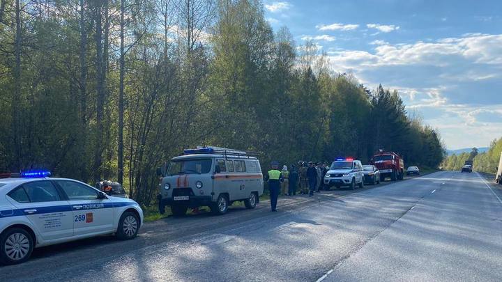 Разогнался на трассе: на М-5 водитель улетел в кювет