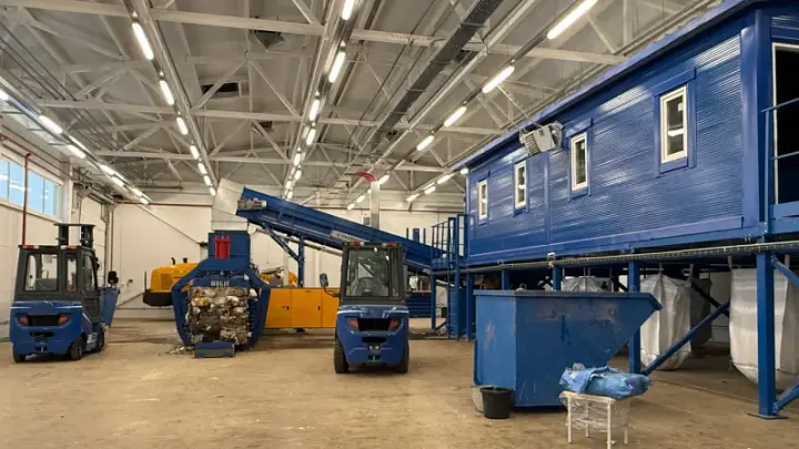 На Соловках построили первый в области мусоросортировочный комплекс