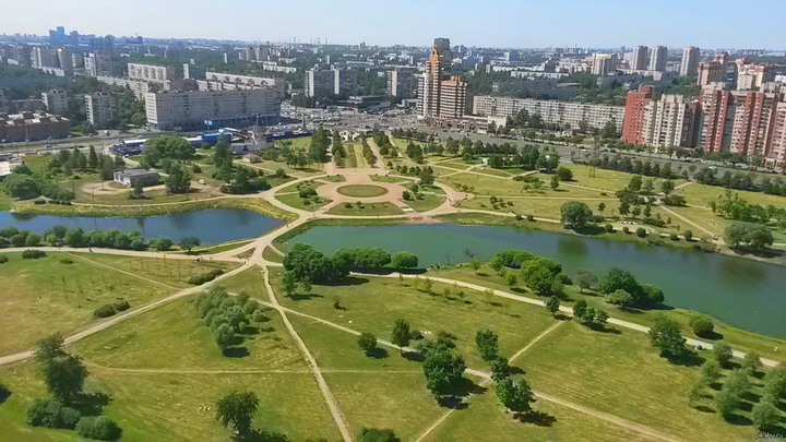 Жители Санкт-Петербурга протестуют против вырубки Парка Интернационалистов ради дороги