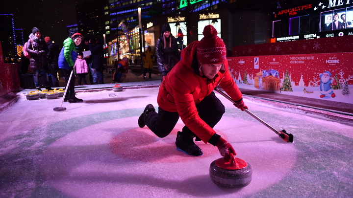 Кубанские кёрлингисты разгромили команду Дании на Олимпиаде в Пекине