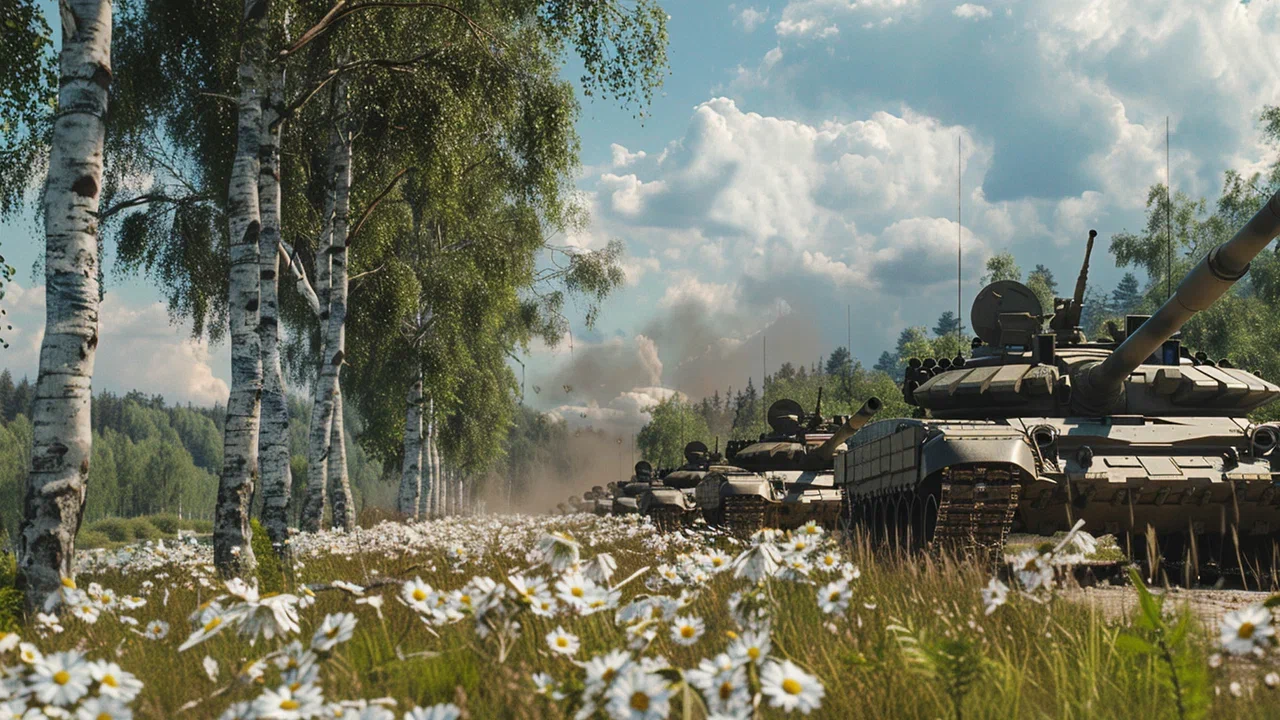 Искандеры и техника по грунтовым дорогам: Начался третий этап учений нестратегических ядерных сил России