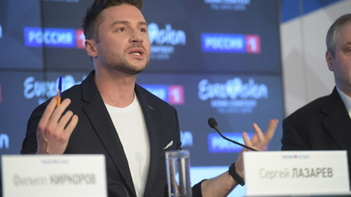 Лазарев показал на репетиции Евровидения свои страхи и крики