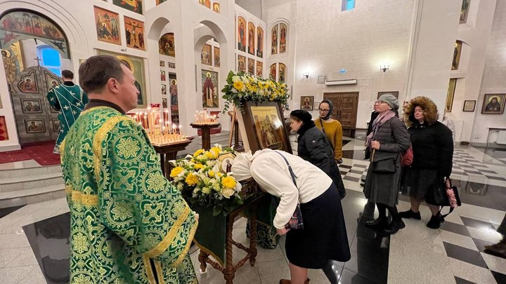 Удивительная встреча на Ходынском поле. Преподобный Сергий в своём храме