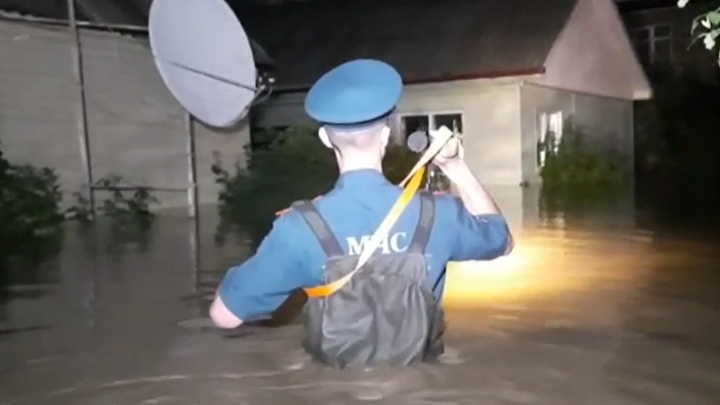 В Геленджике, Туапсе, Горячем Ключе завтра опять могут выйти реки из берегов