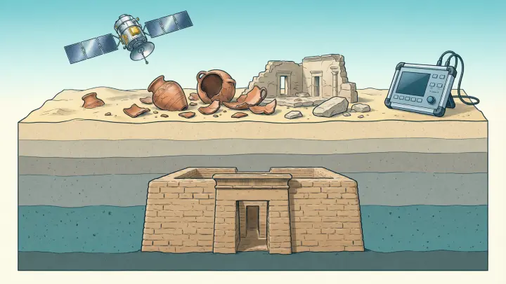 Ученые нашли руины тайного храма возрастом 2600 лет в дельте Нила