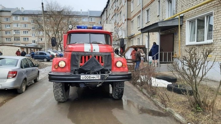 Два человека пострадали во время пожара в Красной Горбатке